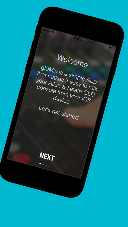 gldMix: Personal Monitor Mixer