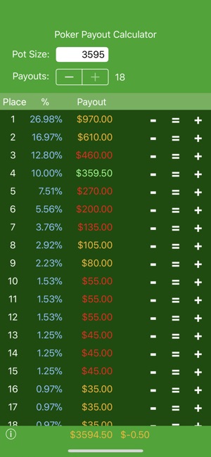 Poker Payout Calc(圖3)-速報App