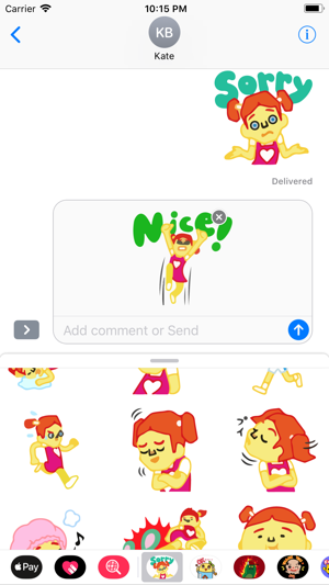 Gigi is Best Cute Sticker Pack(圖2)-速報App