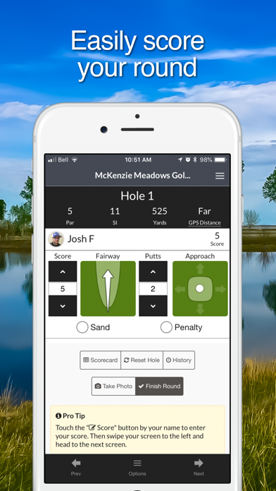 McKenzie Meadows Golf - AB screenshot 4