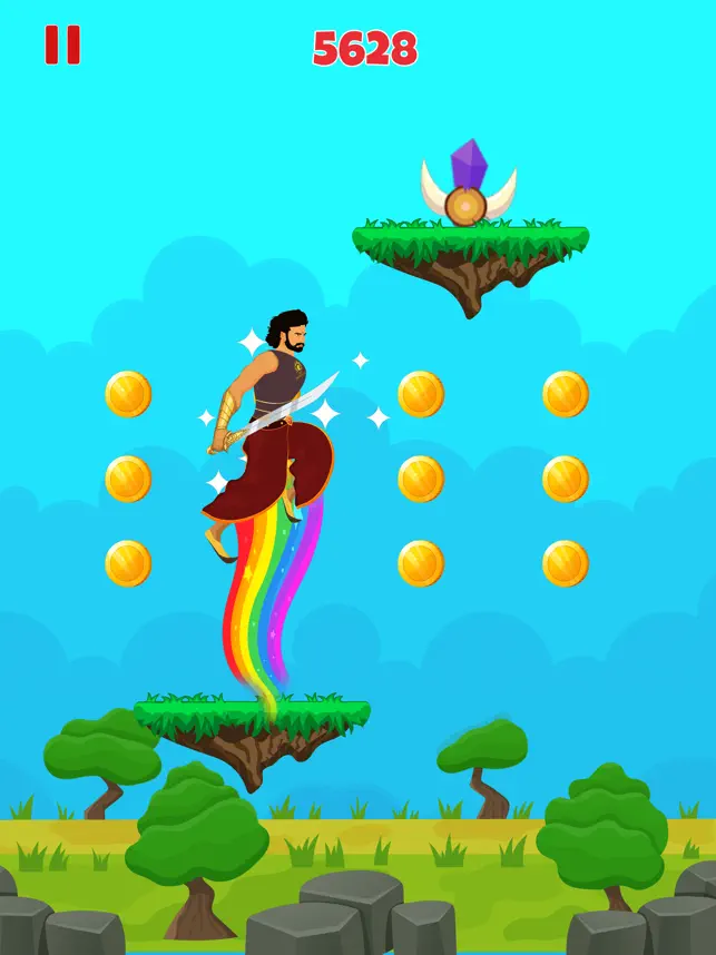 Bahubali Jump, game for IOS