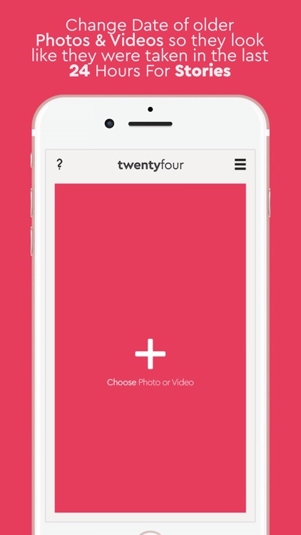 TwentyFour - Upload Stories