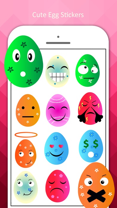 Runner Egg Stickers screenshot 2
