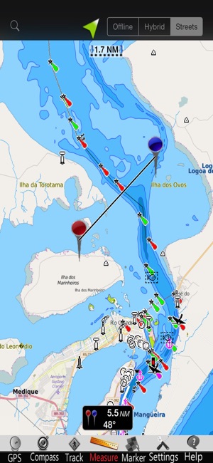 Urugua to Sao Paulo GPS Charts(圖4)-速報App