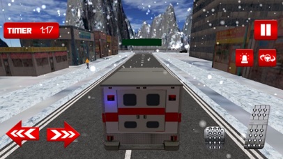 Winter Ambulance Simulator 3D screenshot 3
