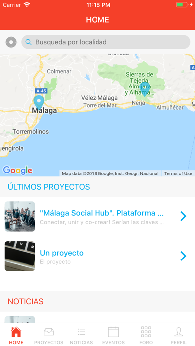 La Noria Social Hub screenshot 2