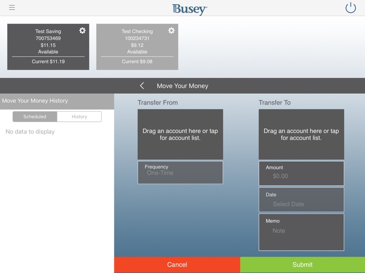 BusinessAccess @Busey for iPad screenshot-3