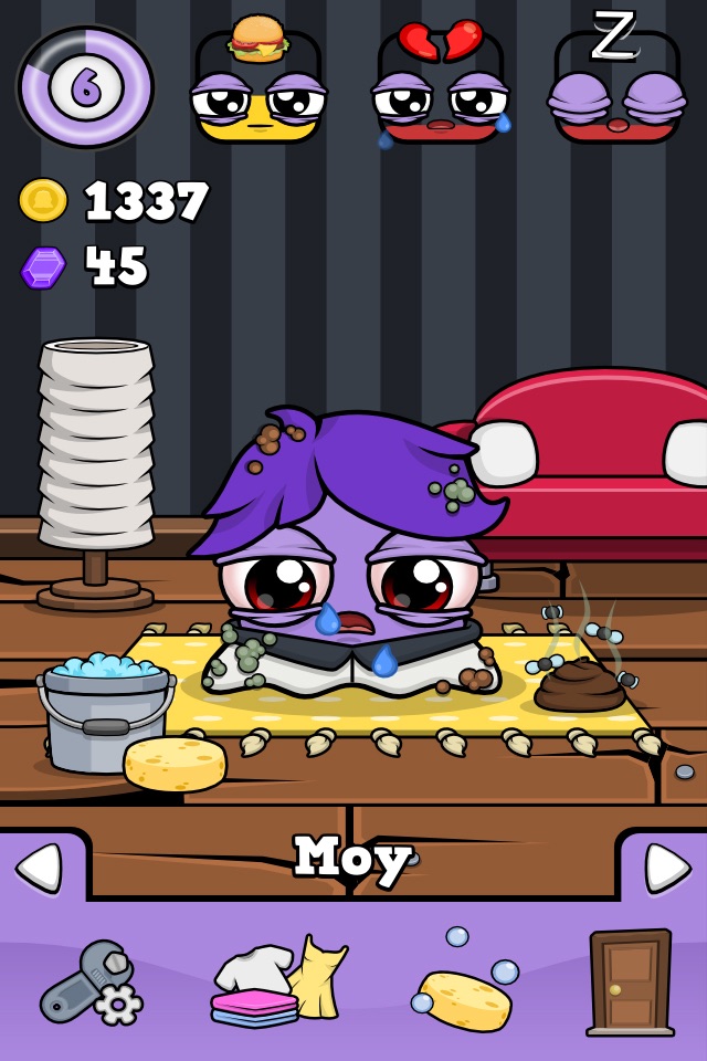 Moy 4 - Virtual Pet Game screenshot 2