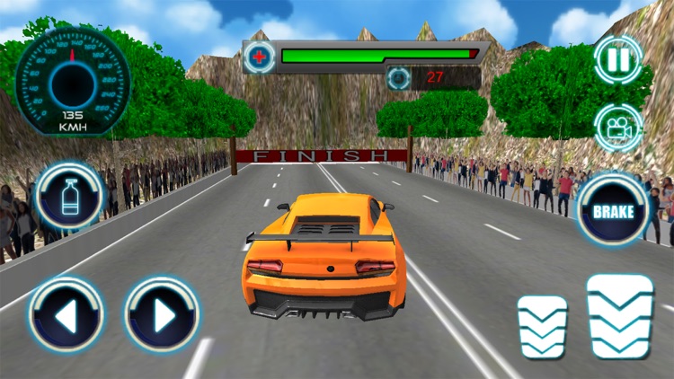 American Car Stunt Racing : Real Jet Car Racers 3D