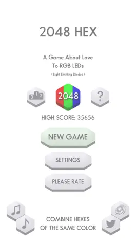 Game screenshot 2048 Hex  Match Numbers Puzzle apk