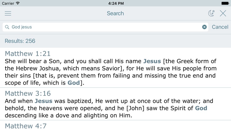 Amplified Bible with Audio screenshot-3