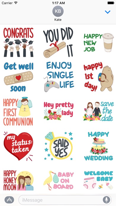 download Colorful Greetings Sticker apps 0