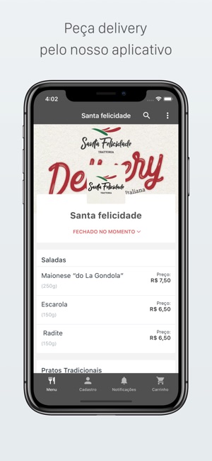 Santa felicidade Delivery