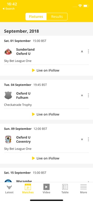 Oxford United Official App(圖2)-速報App