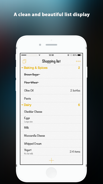 SuperList (Shopping List) Screenshot 2