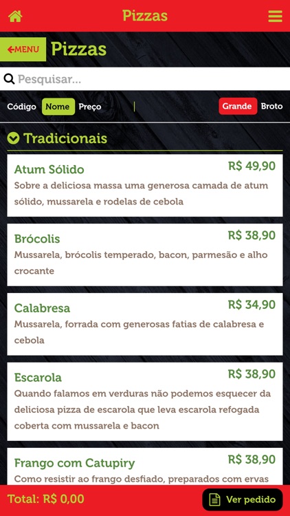 Limão Pimenta Pizza