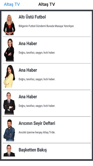 ALTAŞ TV ORDU screenshot 2
