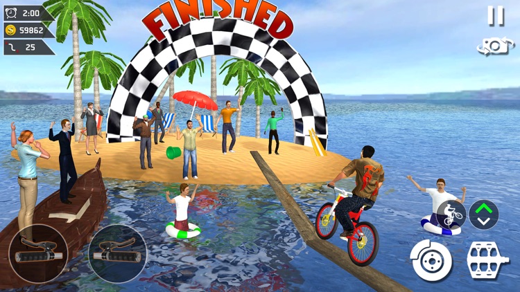 Water Park BMX Driving 2019 screenshot-3