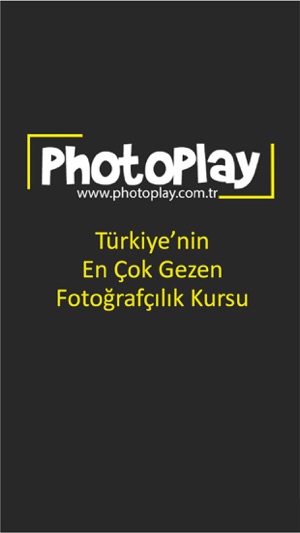 PhotoPlay Fotografcilik Kursu