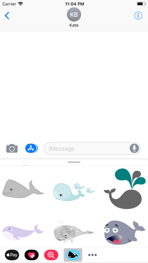 Whale Cartoon Sticker Pack(圖7)-速報App