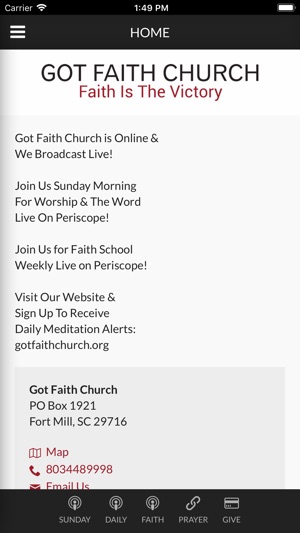 Got Faith Church(圖1)-速報App