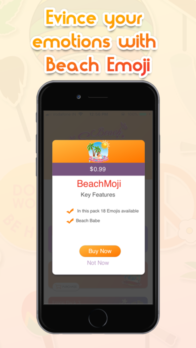 How to cancel & delete BeachMoji from iphone & ipad 3