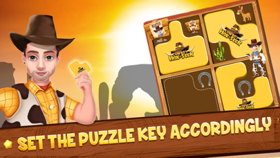 CowBoy Hide & Seek Puzzle screenshot 2