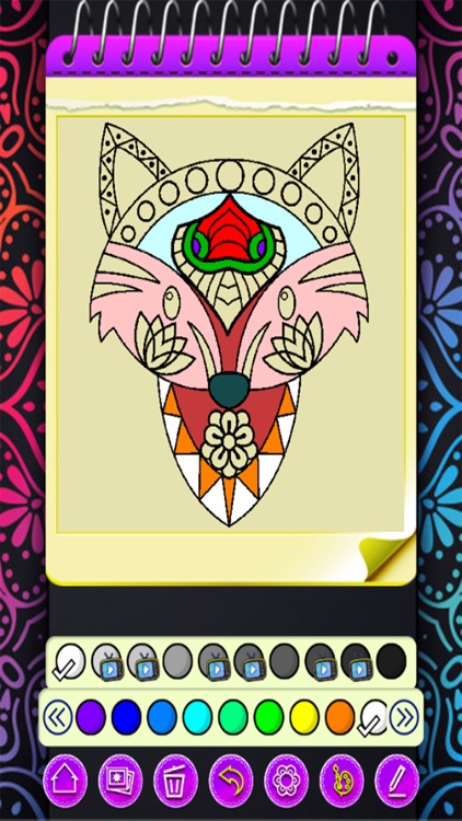 Mandala Book Coloring screenshot-3