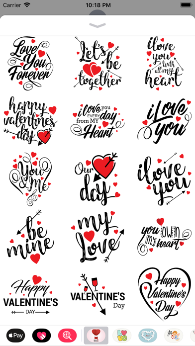 Love Stickers Valentine's Days screenshot 4