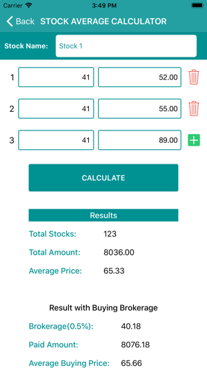 Stock Average Price Calculator(圖2)-速報App