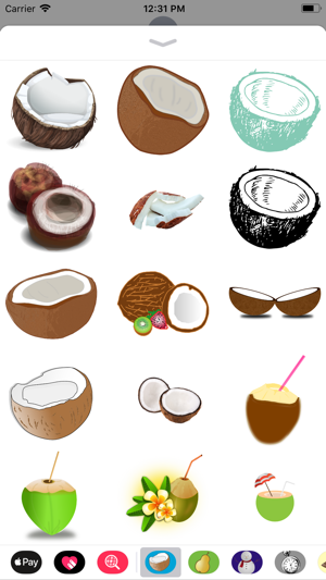 Coconut Stickers