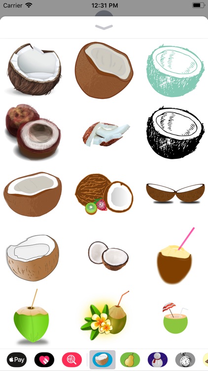 Coconut Stickers