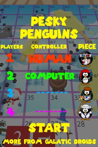 Pesky Penguins Board Game - náhled