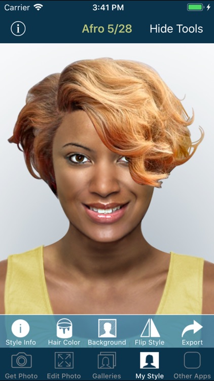 Hairstyle Try On PRO screenshot-4
