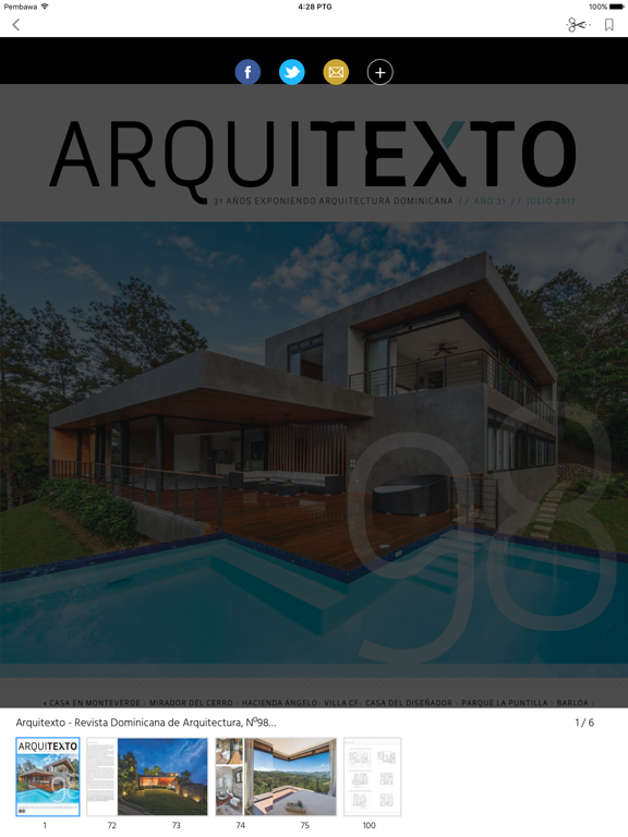 Arquitexto - Revista Dominican screenshot 7