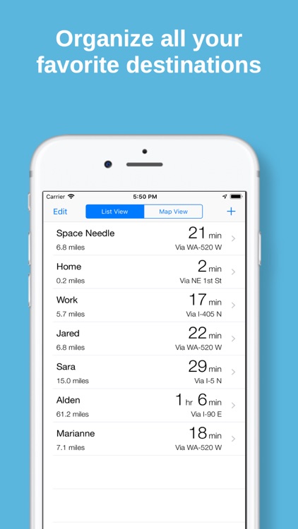 Traffic Time - Fast ETAs screenshot-3