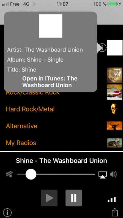 Metal Radio screenshot 2