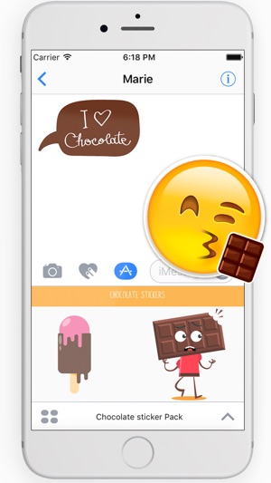 Chocolate sticker Pack for Chocolate Lovers(圖1)-速報App