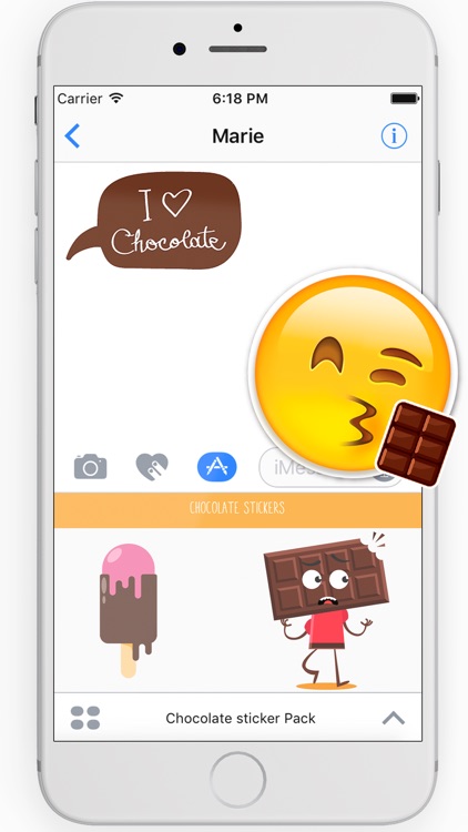 Chocolate sticker Pack for Chocolate Lovers