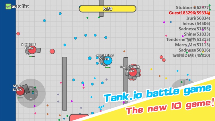 Tank battle.io - New tank war games screenshot-0