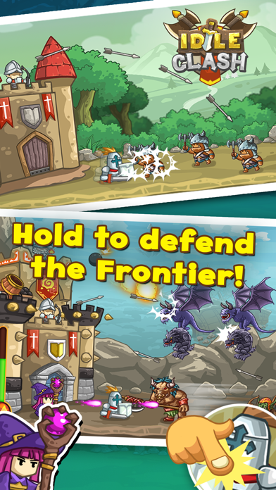 How to cancel & delete Idle Clash - Frontier Defender from iphone & ipad 2