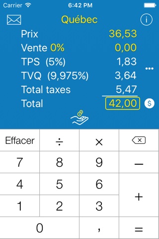 Sales Tax CANADA Calculation screenshot 3