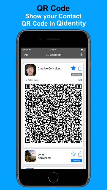 Qidentity - Share my Card screenshot-4