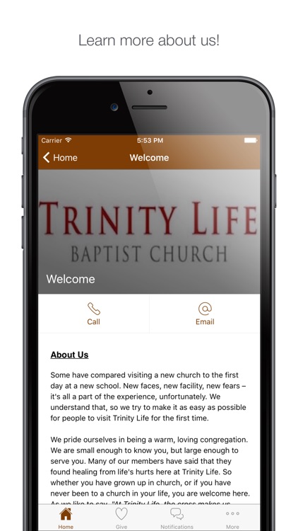 Trinity Life Baptist Church Connection