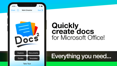 How to cancel & delete Docs² | for Microsoft Office from iphone & ipad 1