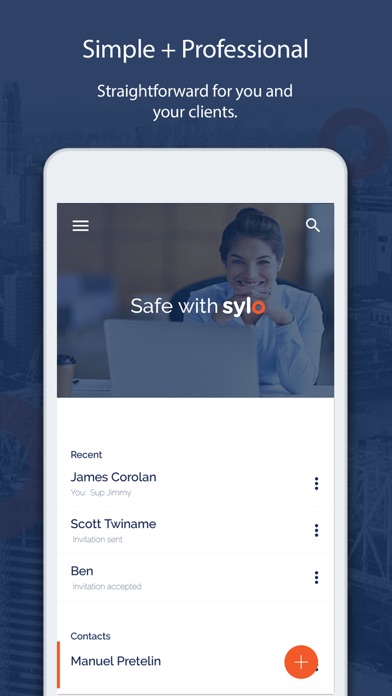 Sylo - Online Confidentialityのスクリーンショット3 Sylo - Online Confidentialityのスクリーンショット3