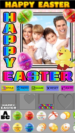 Easter Photo Posters Stickers