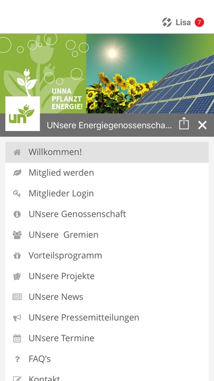 UNsere Energiegenossenschaft