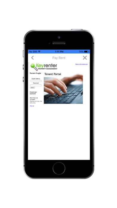 Keyrenter Property Management screenshot 2