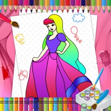 Activities of Princess Coloring Book Fun